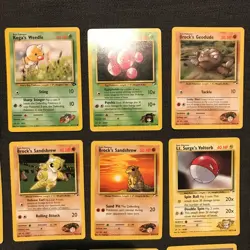 Vintage Pokemon Gym Challenge Gym Heroes lot of 35 Common Uncommon WoTC LP - Image 4
