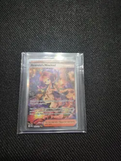 Acerola's Mischief 183/132 Me01: Mega Evolution Holo PERFECT CONDITION CARD - Image 1