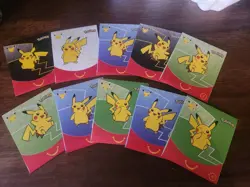 Sealed Pokemon 25th Anniversary McDonald's Happy Meal card packs from 2021 - Image 1
