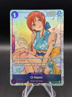 O-Nami (Illustration Box Vol.1) OP05-062 One Piece Promotion Cards Foil - Image 1