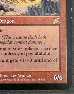 Magic the Gathering Scourge Dragon Tyrant Regular Rare Card - Image 5