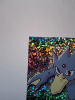 Golduck #55 Spectra - Topps Chrome Series 1 Pokemon Card Played - Image 2