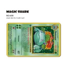 Charizard Blastoise & Venusaur Pokemon Credit Card Skin Set (3) Small Chip - Image 4