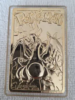 Pokemon 23K Gold Plated Trading Card | #6 Charizard | Burger King Edition - Image 4