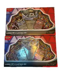 (2) x Pokemon Trading Card Game: Lugia ex & Latias ex Premium Collection - Image 1