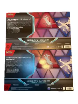 (2) x Pokemon Trading Card Game: Lugia ex & Latias ex Premium Collection - Image 2