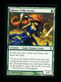 * * 1x Sakura-Tribe Scout x1 * * Saviors of Kamigawa MTG NM Near Mint - Image 1