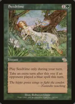 MRM FR/VF Semailles - Seedtime MTG Magic JUD - Image 1