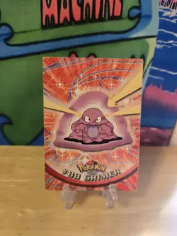 2000 Pokemon GRIMER #88 [Non-Holo] Topps Blue Logo 1st TV Animation MP - Image 1