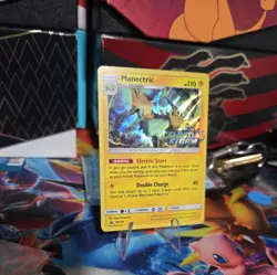 Manectric SM130 Sun And Moon SM Celestial Storm Prerelease Promo Stamped Pokemon - Image 1