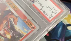 Pokemon Charizard Illustration Grand Prix Japanese Promo 143/S-P PSA 10 - Image 2
