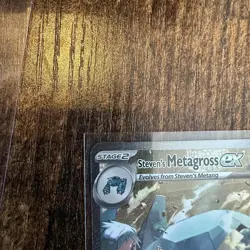 Pokemon TCG Steven's Metagross EX Ascended Hero’s Special Illustration Rare #289 - Image 5