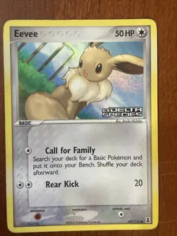 Pokemon TCG Eeveeex Delta Species 2005 69/113 Holo Rare - Image 1