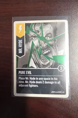 Unmatched Board Game Foil Promo Cards - Cobble and Fog - Holmes Hyde Dracula - Image 3