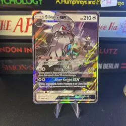 Pokemon TCG Silvally GX Holo Ultra Rare Card Sun Moon Cosmic Eclipse 184/236 - Image 1