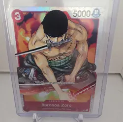 One Piece: Starter Deck 1: Straw Hat Crew Roronoa Zoro #ST01-013 awesome card! - Image 1