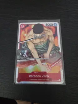One Piece: Starter Deck 1: Straw Hat Crew Roronoa Zoro #ST01-013 awesome card! - Image 2