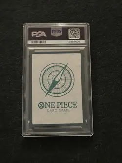 One Piece OP13-Carrying On His Will Don!! Card-Gol. D Roger Gold Alt Art PSA 10 - Image 2