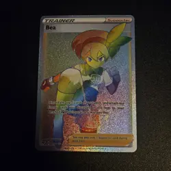 Pokemon TCG Bea Trainer 193/185 Vivid Voltage Holo Rainbow Rare Card - Image 1