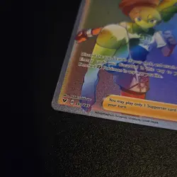 Pokemon TCG Bea Trainer 193/185 Vivid Voltage Holo Rainbow Rare Card - Image 5