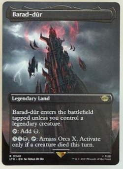 Barad-dur (0340) (Borderless) Universes Beyond: the Lord of the Rings: Tales of - Image 1