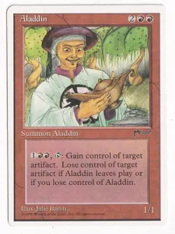 ALADDIN - MAGIC THE GATHERING - CHRONICLES - UNCOMMON - Image 1