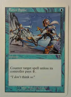 Force Spike *Common* Magic MtG x1 Seventh 7th Edition SP - Image 1