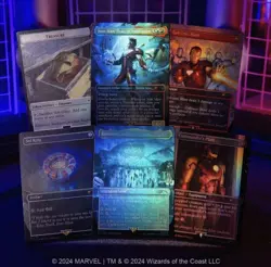 Magic the Gathering MTG Secret Lair Marvel Iron Man Rainbow Foil Edition - New - Image 1