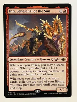 Inti, Seneschal of the Sun The Lost Caverns of Ixalan Non-Foil MTG NM - Image 1