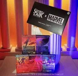 MTG - Secret Lair x MARVEL - Captain America - Rainbow Foil - Sealed - Image 1