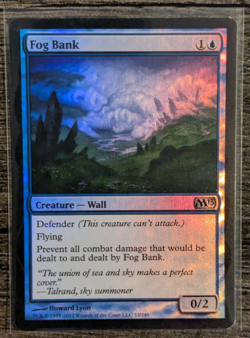 MTG: Fog Bank (Core Set 2013)(FOIL UNCOMMON) - Image 1