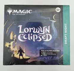 Magic the Gathering Lorwyn Eclipsed Draft Night Box (12 Booster Packs) - Sealed - Image 1