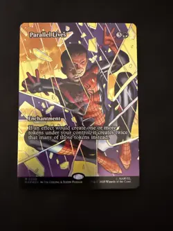 Parallel Lives (Borderless) Foil #0036 Marvel Universe Eternal Legal MTG NM - Image 1