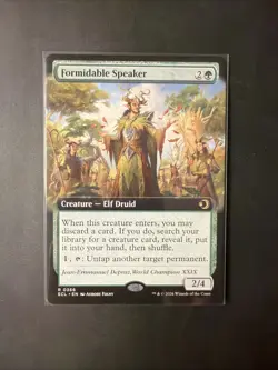 Formidable Speaker (Extended Art) Lorwyn Eclipsed Regular - Image 1
