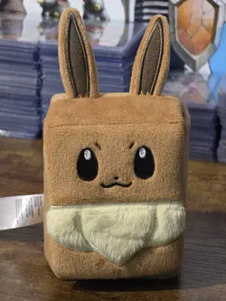 Eevee Plush Deck Box From Pokemon Prismatic Evolutions Super Premium Collection - Image 1