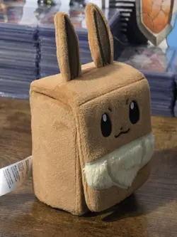 Eevee Plush Deck Box From Pokemon Prismatic Evolutions Super Premium Collection - Image 3
