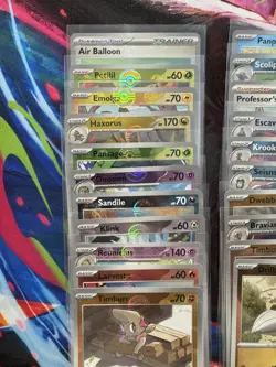 Pokemon TCG S&V Black Bolt Set: Bundle Of 32x Pokeball Reverse Holo Cards - NM - Image 4