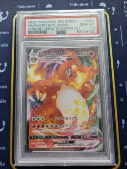 2020 Pokemon SWSH FA/Charizard VMAX Darkness Ablaze JAP PSA 10 - Image 1