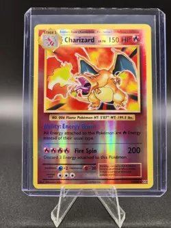 2016 Pokemon XY EVOLUTIONS HOLO RARE CHARIZARD 11/108 - Image 1