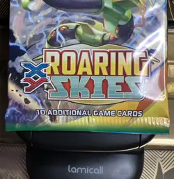 Pokemon XY Roaring Skies Booster Pack 10 Factory Sealed Rayquaza Art - Image 3