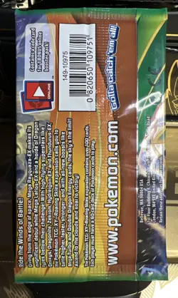 Pokemon XY Roaring Skies Booster Pack 10 Factory Sealed Rayquaza Art - Image 5