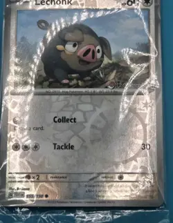 Lechonk 155/198 Pokemon Center Promo SEALED Scarlet & Violet - Image 1