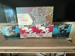 5 Box Lot Pokemon 1 Prismatic 2 Black Bolt 2 White Flare Factory Sealed - Image 1