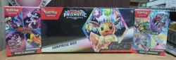 POKEMON PRISMATIC POUCH & SURPRISE + DESTINED & JOURNEY BUNDLE+VICTINI + KANGASK - Image 1