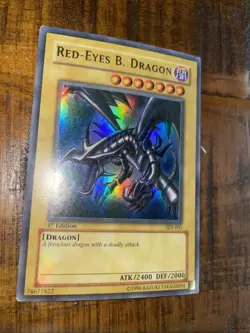 Red-Eyes B. Dragon SDJ-001 Starter Deck: Joey 1st Edition - Image 1