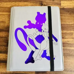 Ultra Pro Mewtwo 9-pocket Binder (360 Cards) New Open - Cover With Small Defect - Image 1