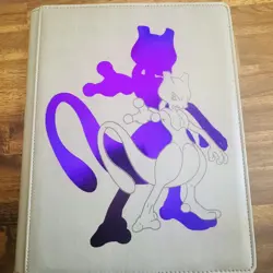 Ultra Pro Mewtwo 9-pocket Binder (360 Cards) New Open - Cover With Small Defect - Image 3