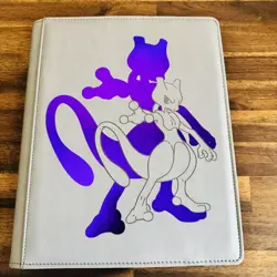 Ultra Pro Mewtwo 9-pocket Binder (360 Cards) New Open - Cover With Small Defect - Image 4