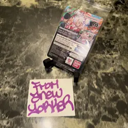 One Piece Monkey.D.Luffy US College Basketball Promo Card IN HAND & SEALED! - Image 2