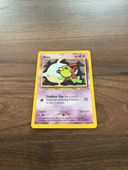 Natu - 59/75 - Common Pokemon Card - Neo Discovery 2001 WOTC NM - Image 2